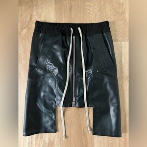 Rick Owens DRKSHDW Black Mini Skirt